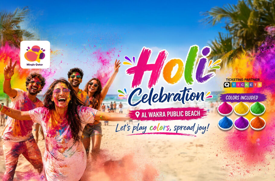 Holi Celebration: Colours of Fun – Qatar Edition