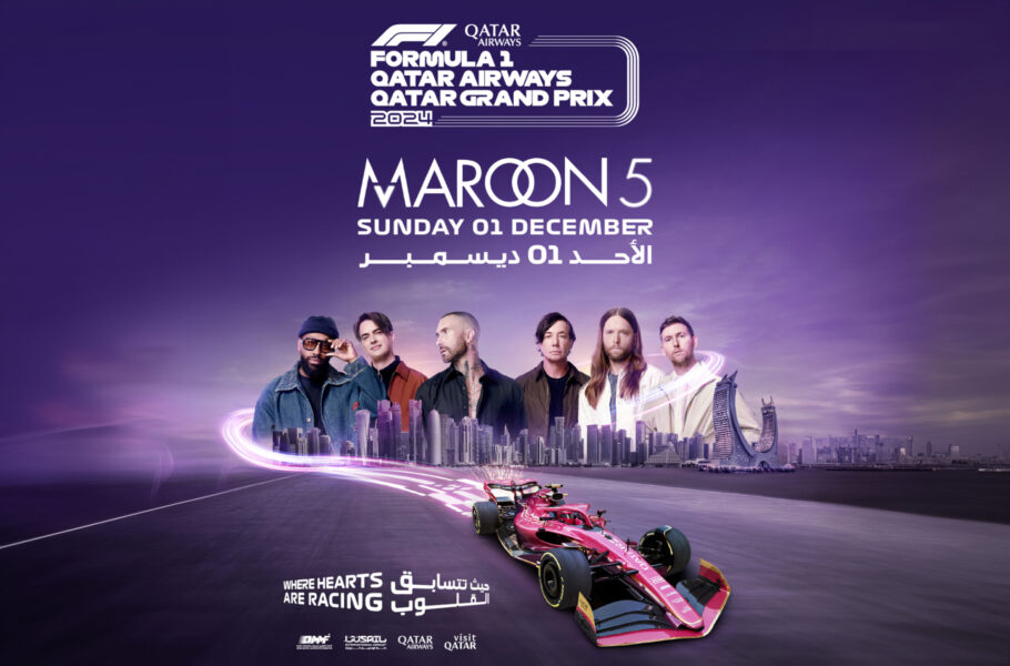 Maroon 5 at Formula 1 Qatar Grand Prix 2024