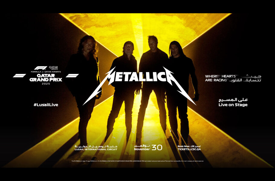 Metallica live at Formula 1® Qatar Airways Qatar Grand Prix 2025