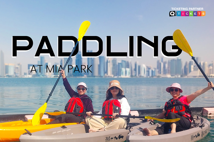 Paddling at MIA Park