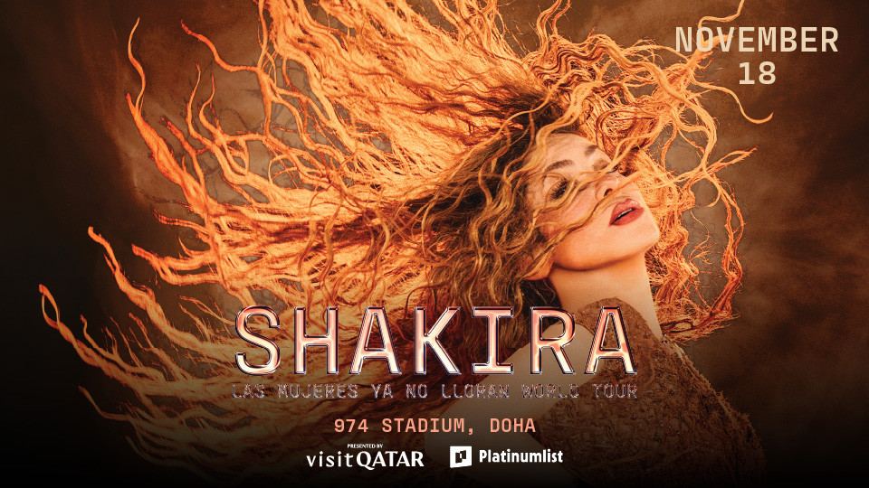 Global Superstar Shakira Live in Doha