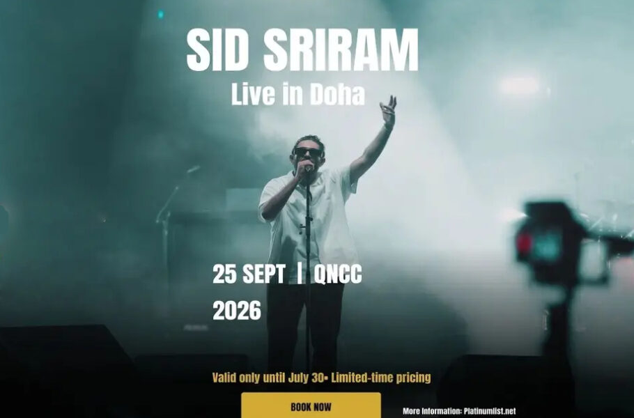 Sid Sriram Live in Doha