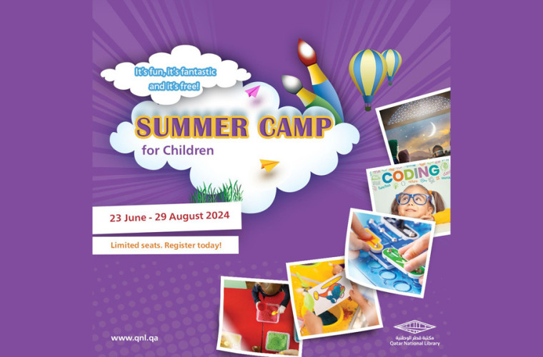 Summer Camp for Children 2024 at Qatar National Library