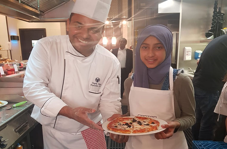 iAMQATAR - Centro Capital Doha Launches Kids’ Pizza Cooking Class